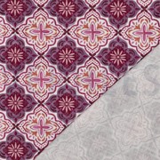 CANVAS SLUB DIGITAL ORNAMENT LAVENDER (thumbnail) #4