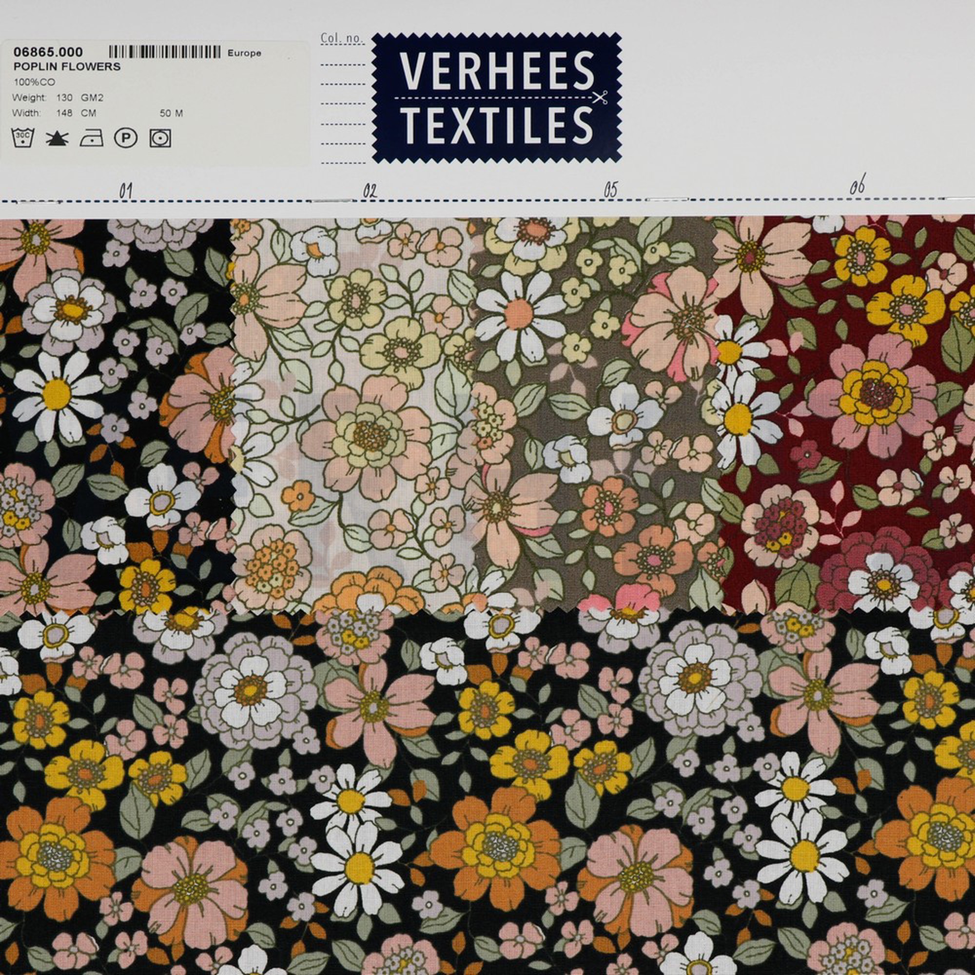 POPLIN FLOWERS WINE (high resolution) #4