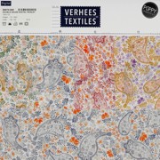 DOUBLE GAUZE DIGITAL PAISLEY WHITE/ LAVENDER (thumbnail) #4