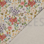 CANVAS LINEN LOOK DIGITAL FLOWERS NATURAL (thumbnail) #4