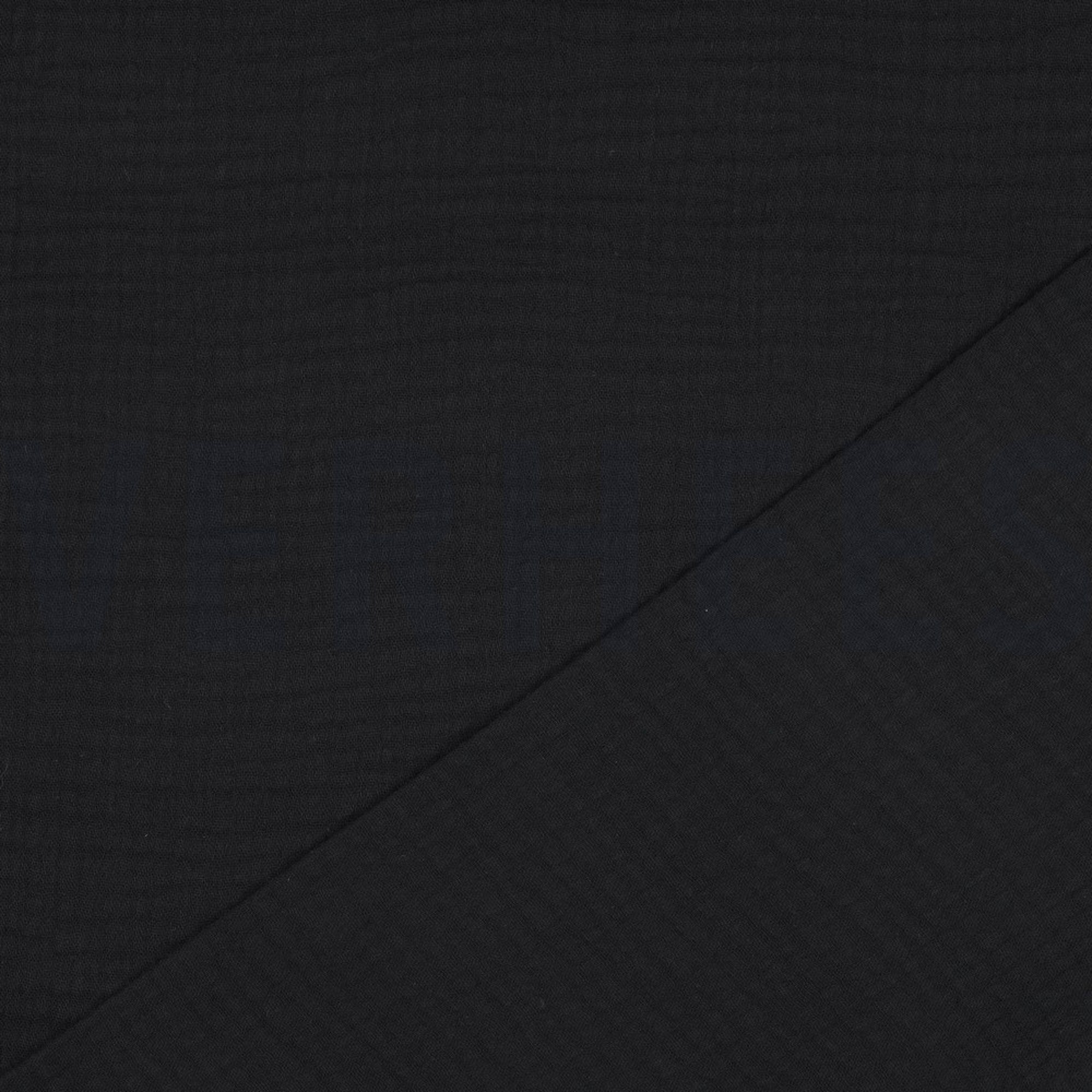 TRIPLE GAUZE GOTS BLACK (high resolution) #4