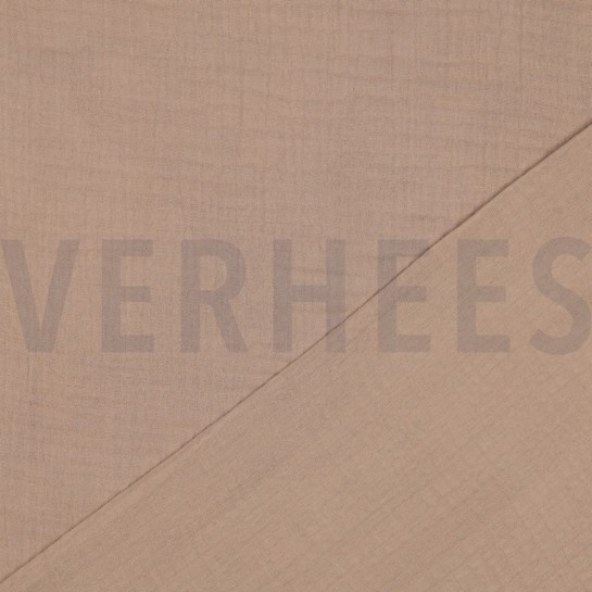 TRIPLE GAUZE GOTS TAUPE #7