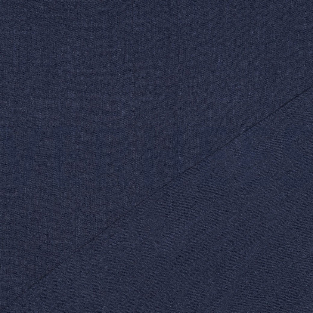 COTTON SLUB WASHED NAVY #4