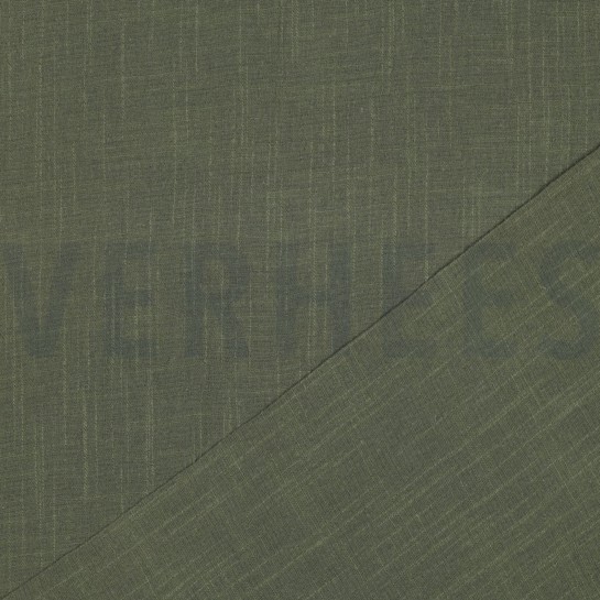 KATOEN SLUB GEWASSEN AUGURK #7