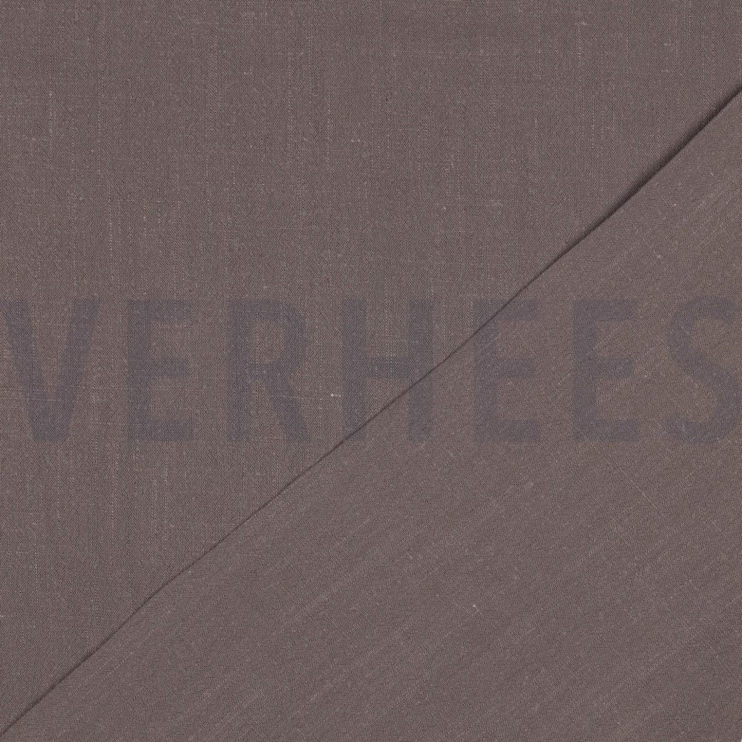 LINEN VISCOSE WASHED TAUPE #4
