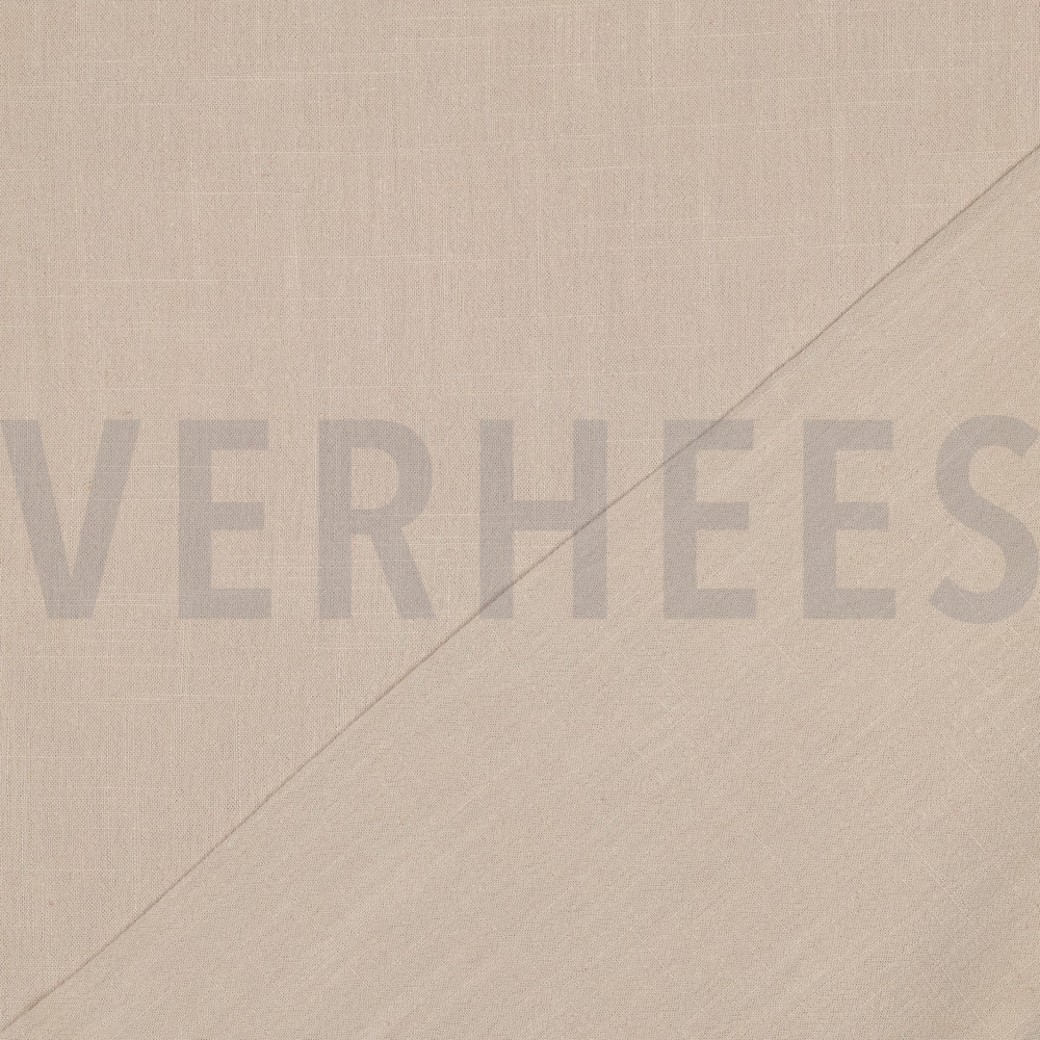 LINEN VISCOSE WASHED BEIGE #4