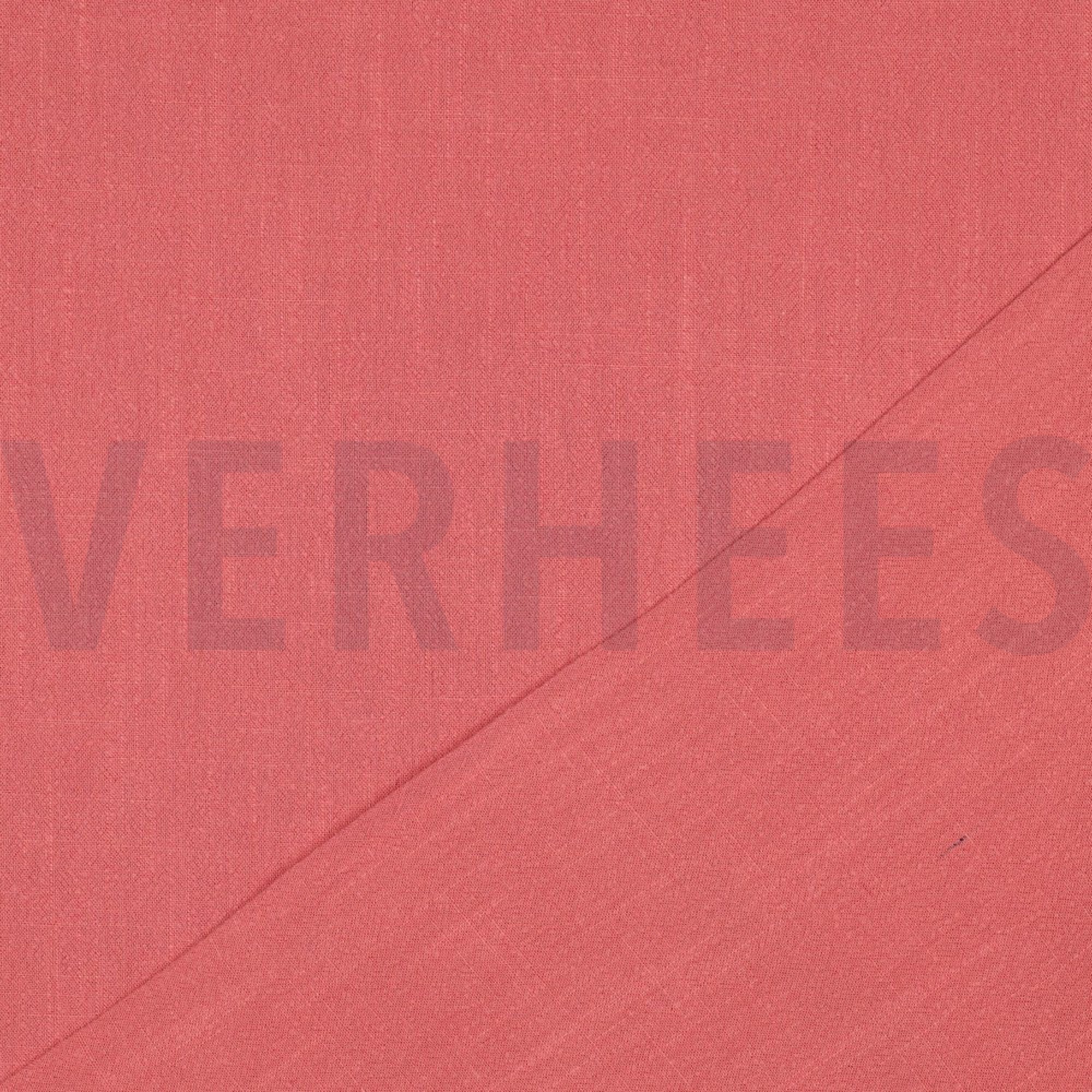 LINEN VISCOSE WASHED CORAL (high resolution) #4