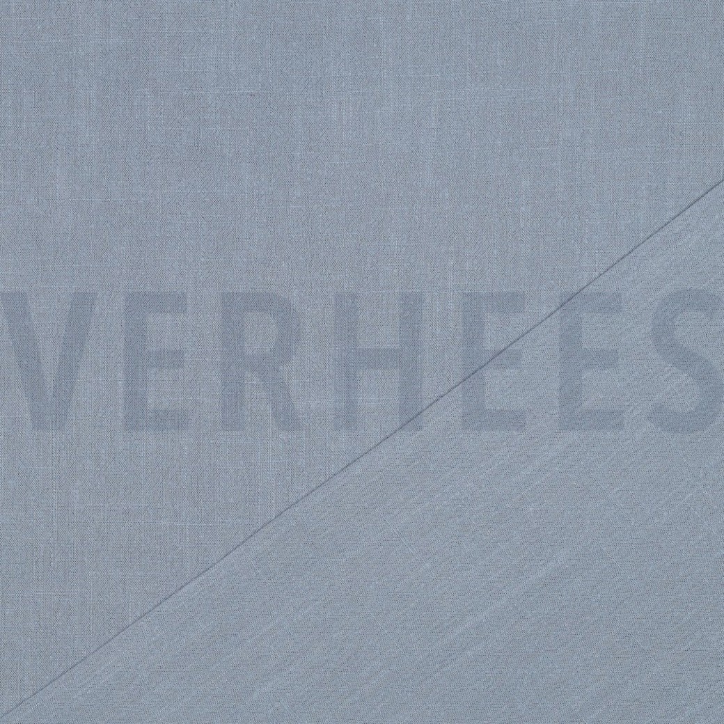 LINEN VISCOSE WASHED BLUE #4