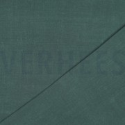 LINEN VISCOSE WASHED DARK GREEN (thumbnail) #4