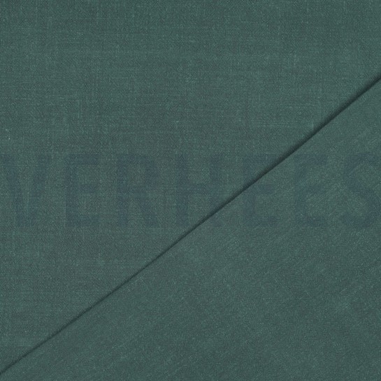 LINEN VISCOSE WASHED DARK GREEN #7
