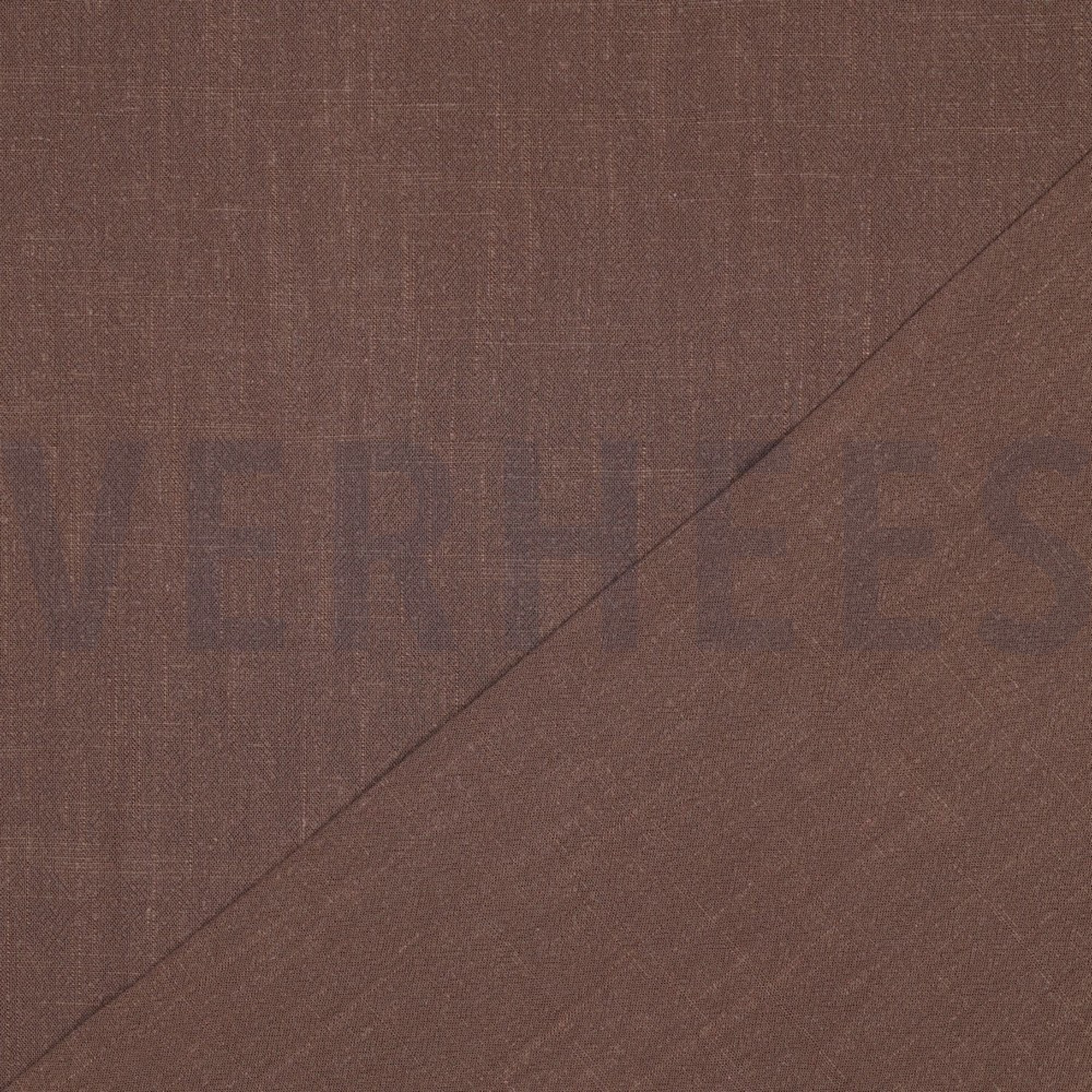 LINEN VISCOSE WASHED BROWN (high resolution) #4