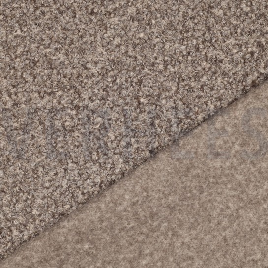 BOUCLÉ BRUIN GEMÊLEERD #7