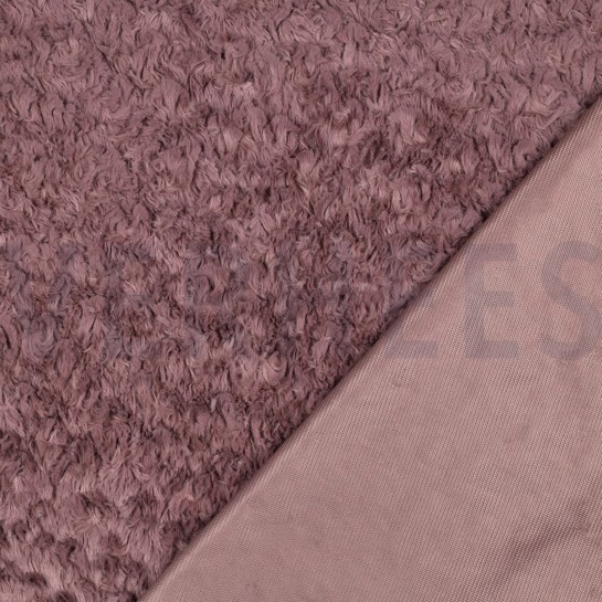 KUNSTPELZ MAUVE #7
