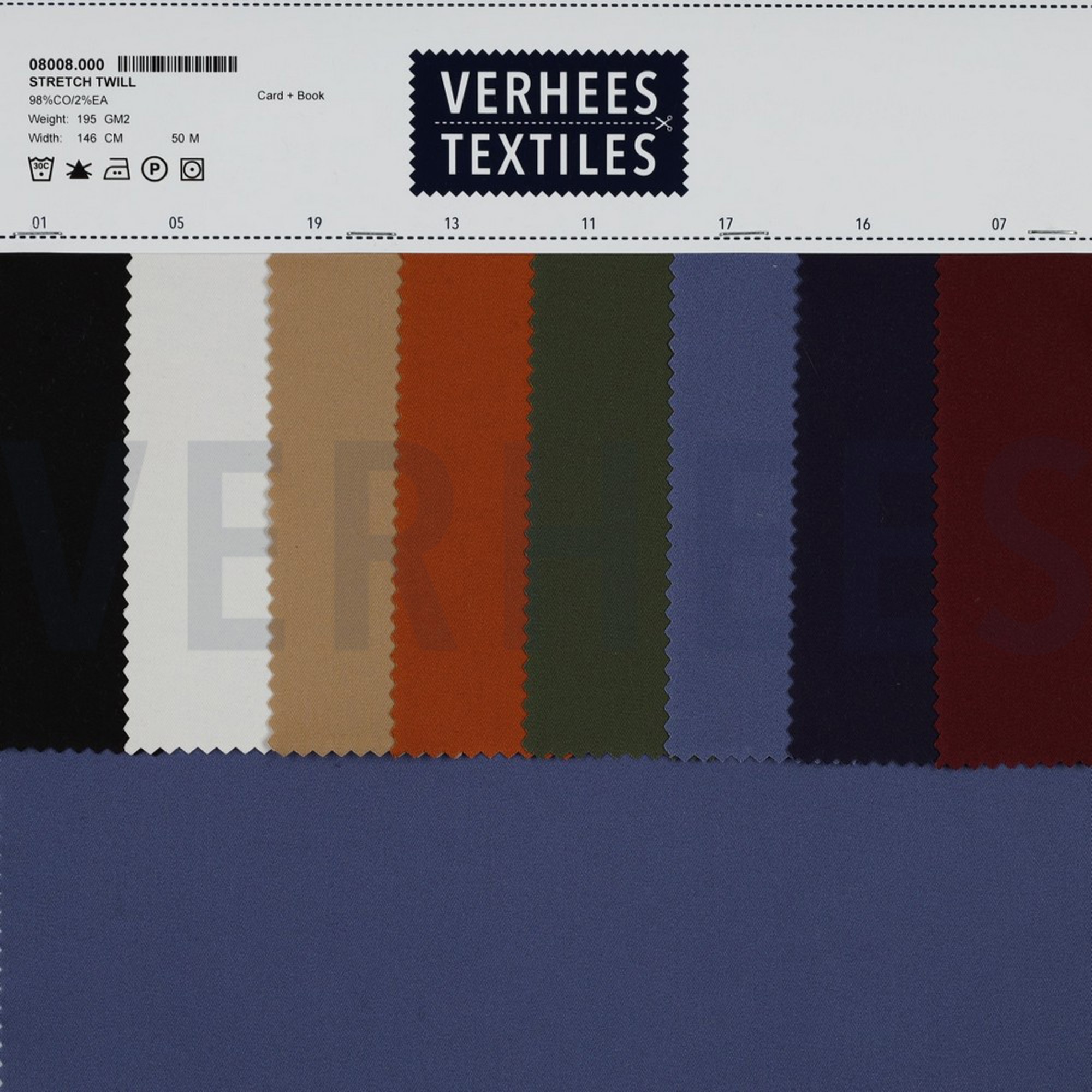 STRETCH TWILL LIGHT BLUE (high resolution) #4