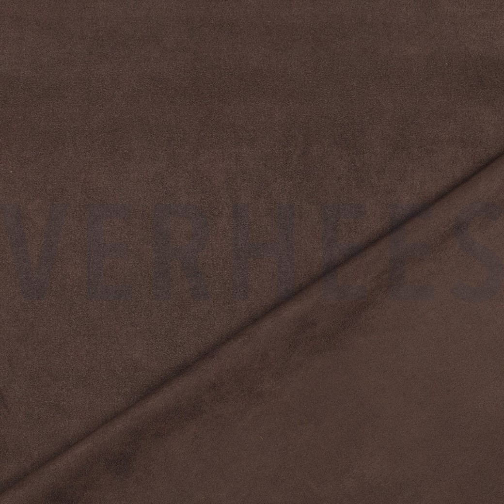 SUEDE STRETCH DARK BROWN #4