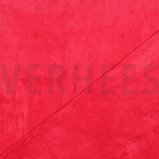 NICKI VELOURS DUNKELROT #7