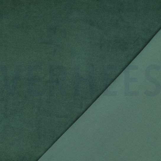 NICKY VELOURS DONKERGROEN #7