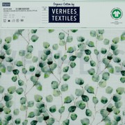 DOUBLE GAUZE GOTS DIGITAL EUCALYPTUS WHITE (thumbnail) #4