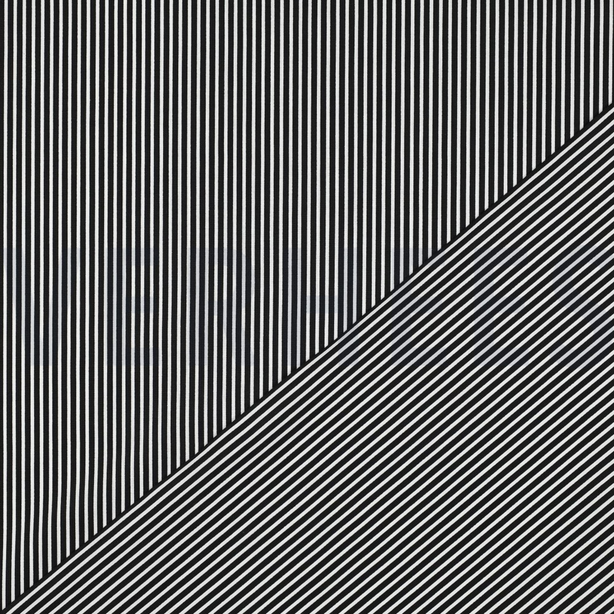 POPLIN STRIPE BLACK (high resolution) #4