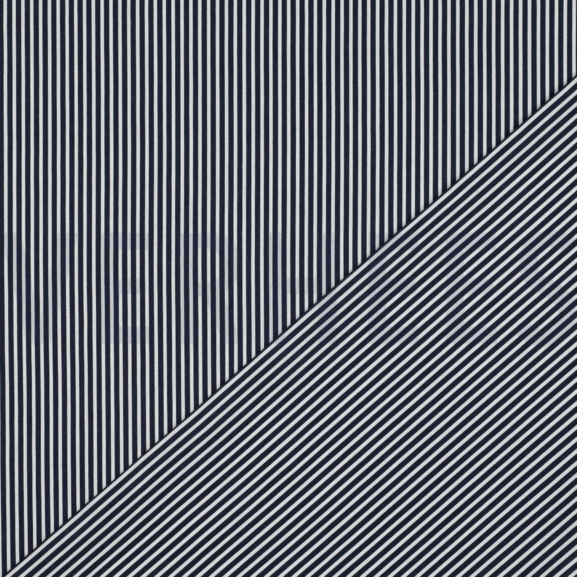 POPLIN STRIPE NAVY (high resolution) #4