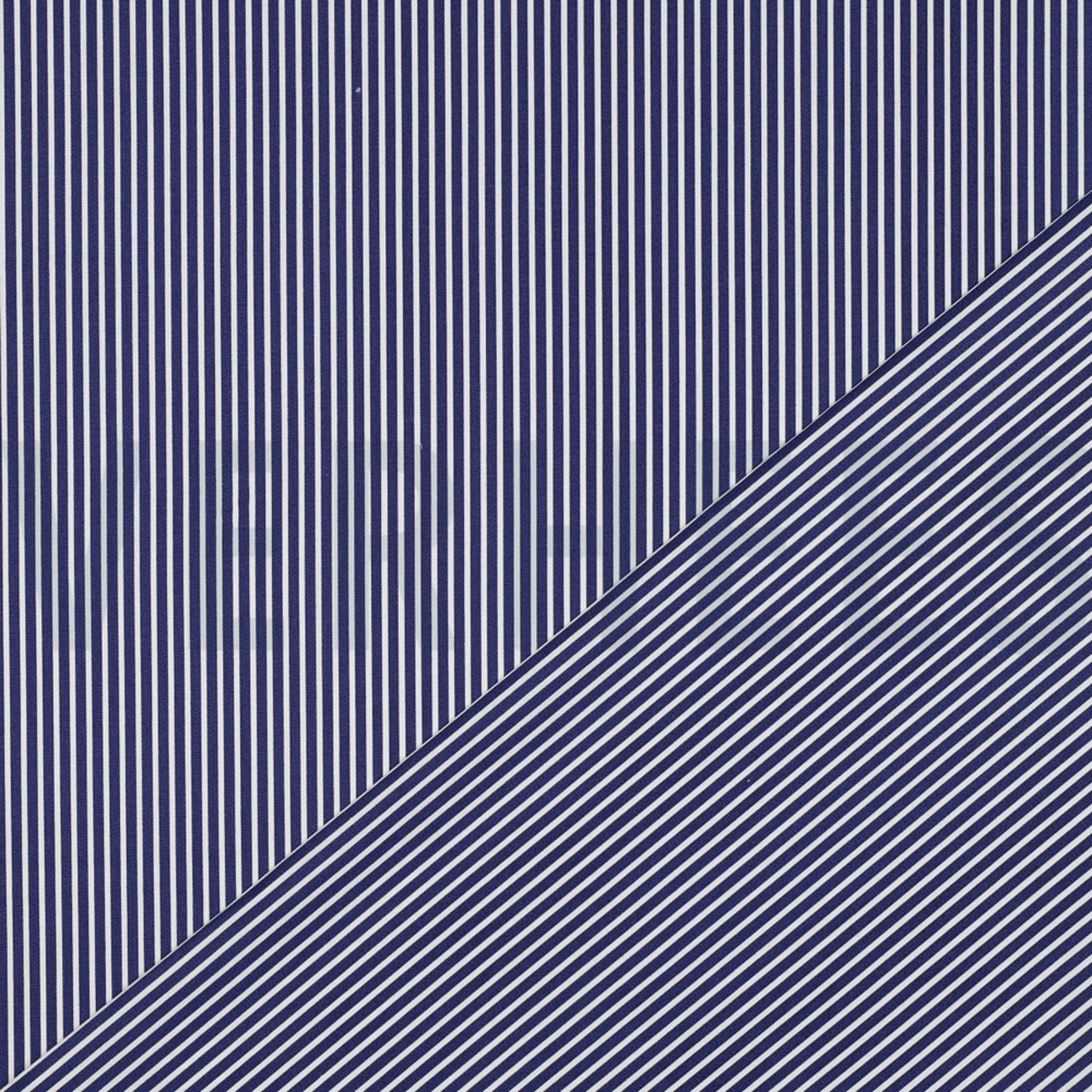 POPLIN STRIPE COBALT (high resolution) #4
