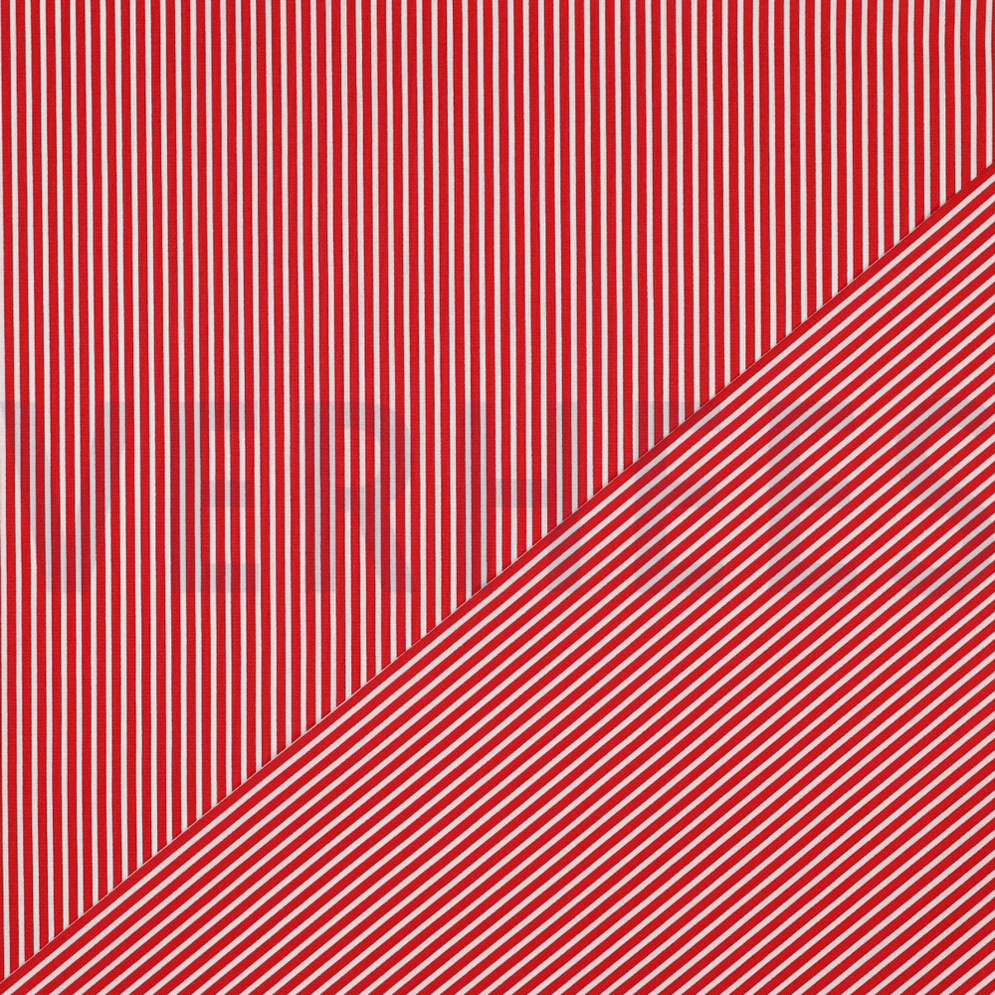 POPLIN STRIPE RED (high resolution) #4