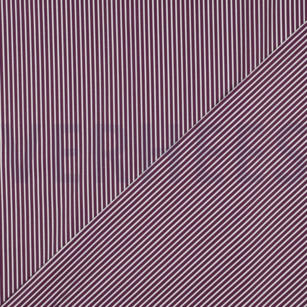POPLIN STRIPE PURPLE #4