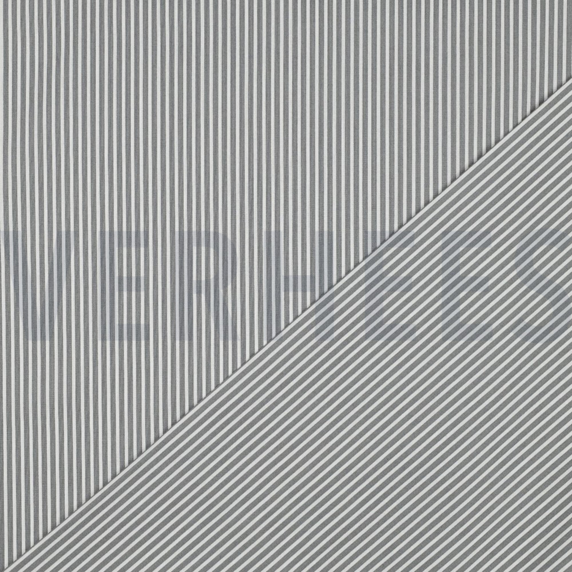 POPLIN STRIPE GREY (high resolution) #4