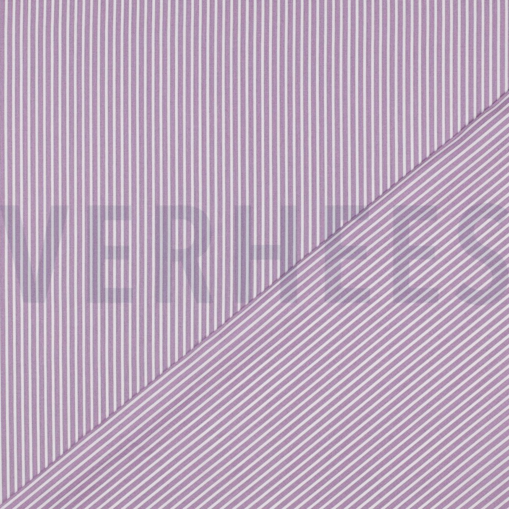 POPLIN STRIPE LILAC #4