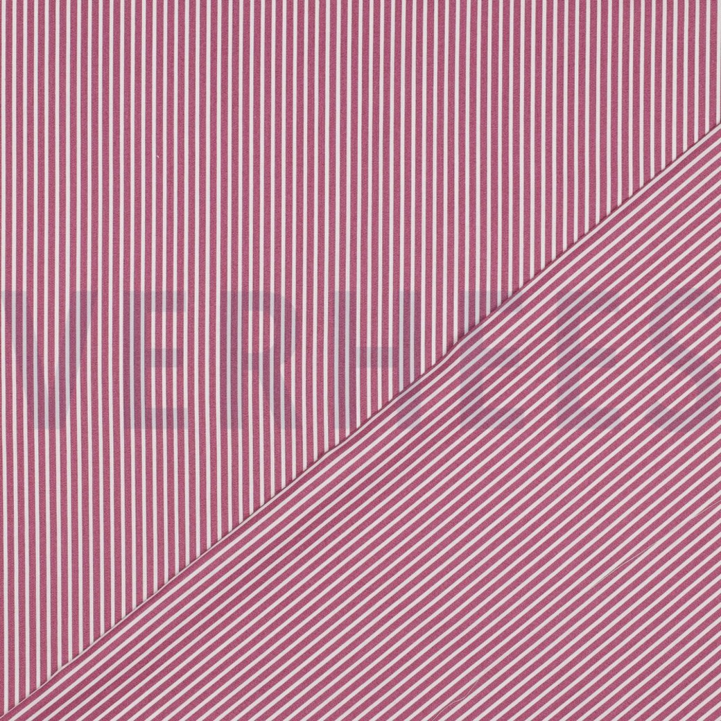 POPLIN STRIPE MAUVE #4