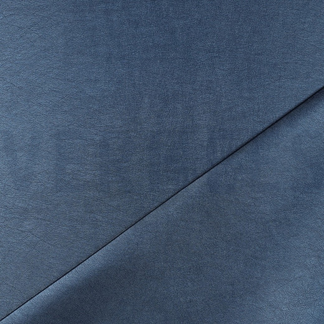 FAUX LEATHER DARK COBALT METALLIC #4