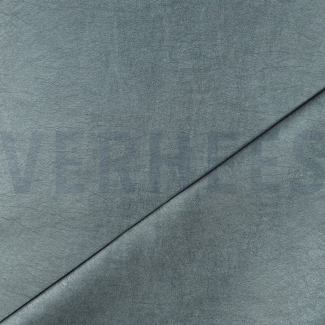 FAUX LEATHER SEA GREEN METALLIC #4