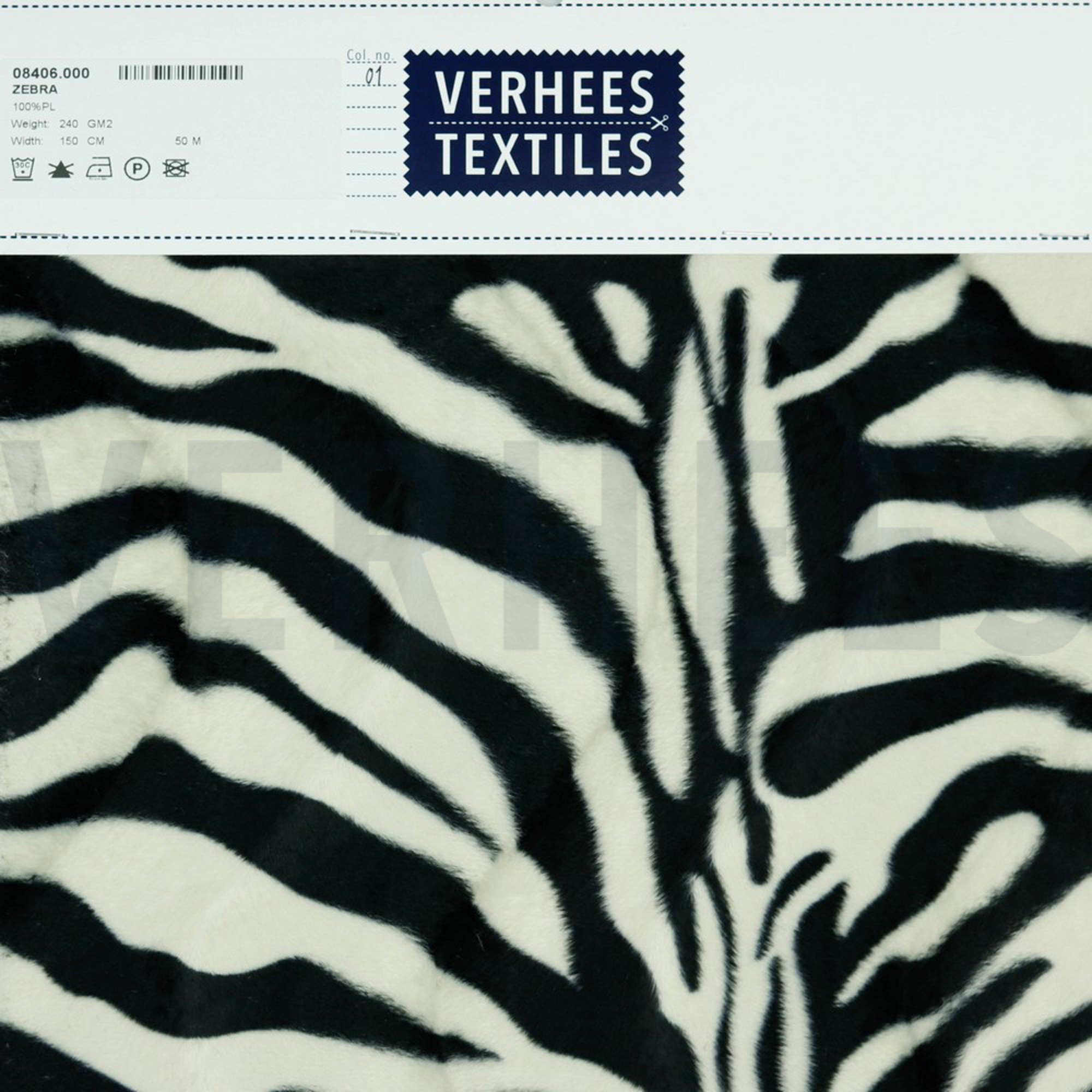 ZEBRA ECRU/BLACK (high resolution) #4