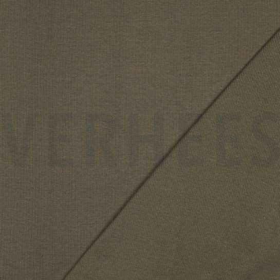 RIB TUBE GOTS ARMY GREEN #7