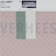 DOUBLE GAUZE EMBROIDERY FLOWERS RUST (thumbnail) #4