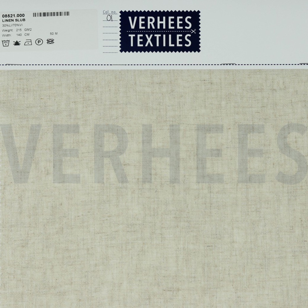 LINEN SLUB NATURAL #4