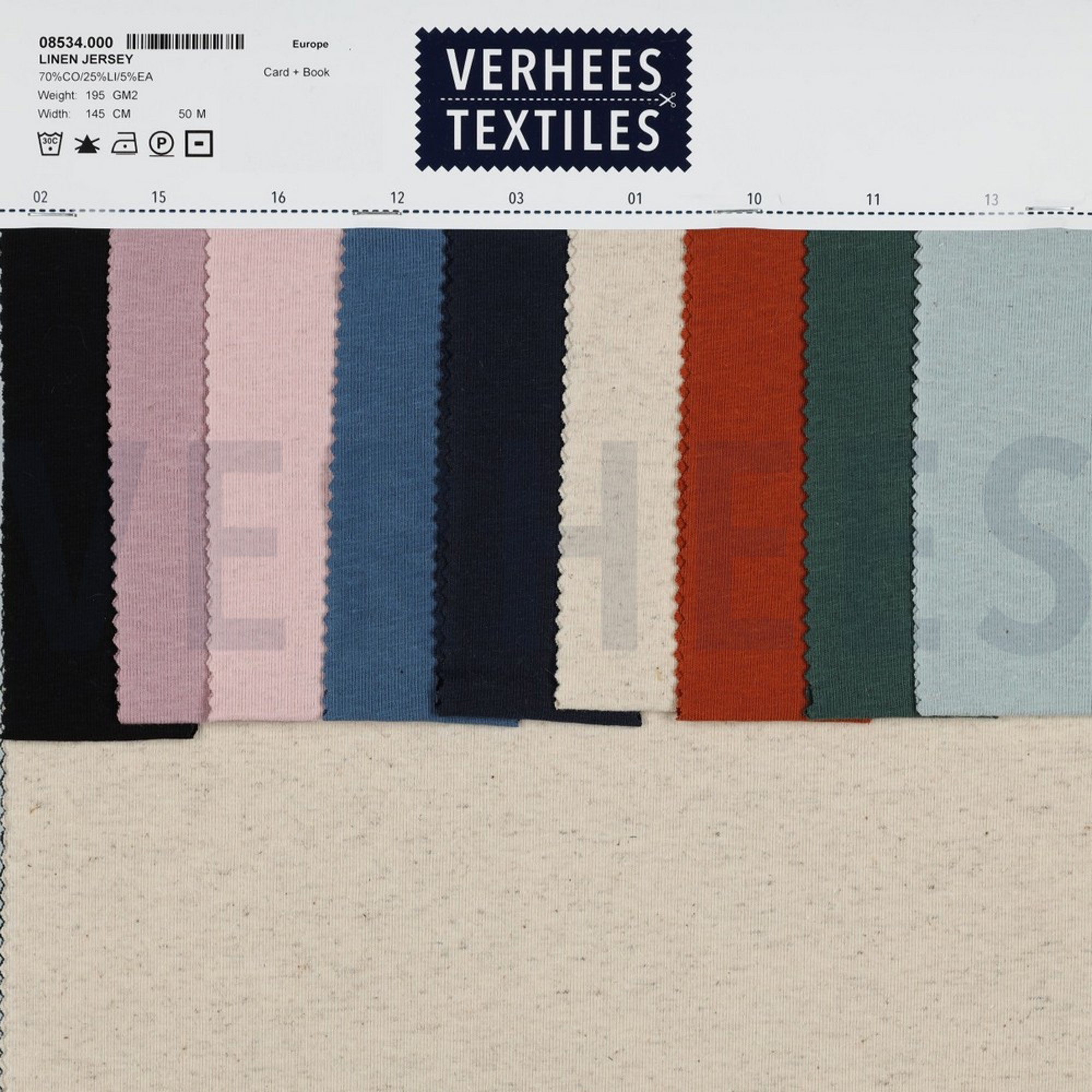 LINEN JERSEY OCHRE (high resolution) #4