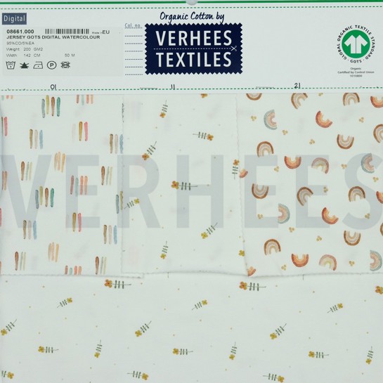 JERSEY GOTS DIGITAL WATERCOLOUR OFFWHITE #7