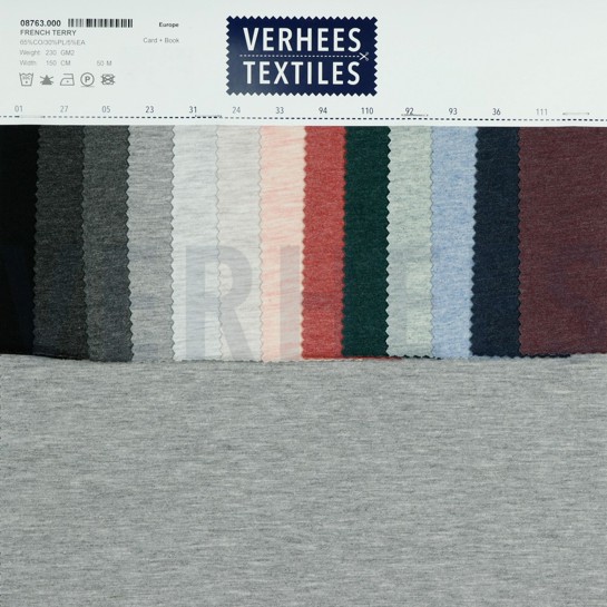 FRENCH TERRY BLUE MELANGE #7