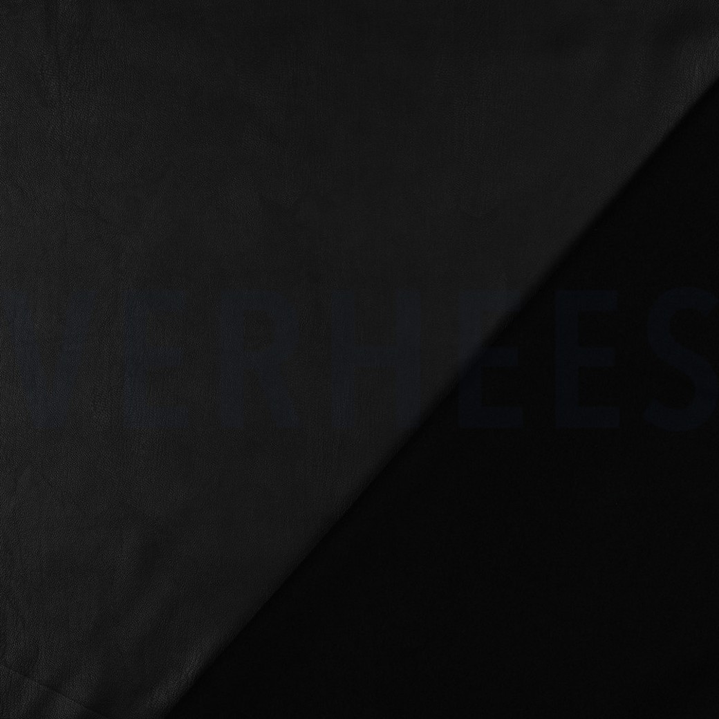 FAUX LEATHER SOFT STRETCH BLACK #4