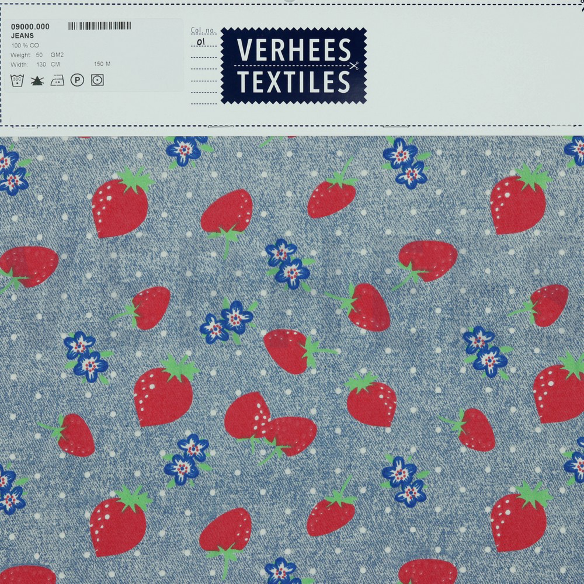 JEANS STRAWBERRY LIGHT BLUE (high resolution) #4