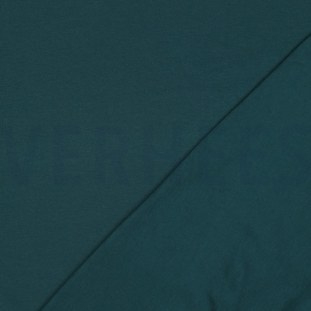 FRENCH TERRY GOTS DARK GREEN #4