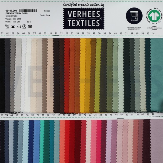 FRENCH TERRY GOTS ORANGE #7