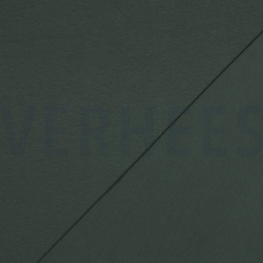 FRENCH TERRY GOTS DARK FOREST GREEN #4