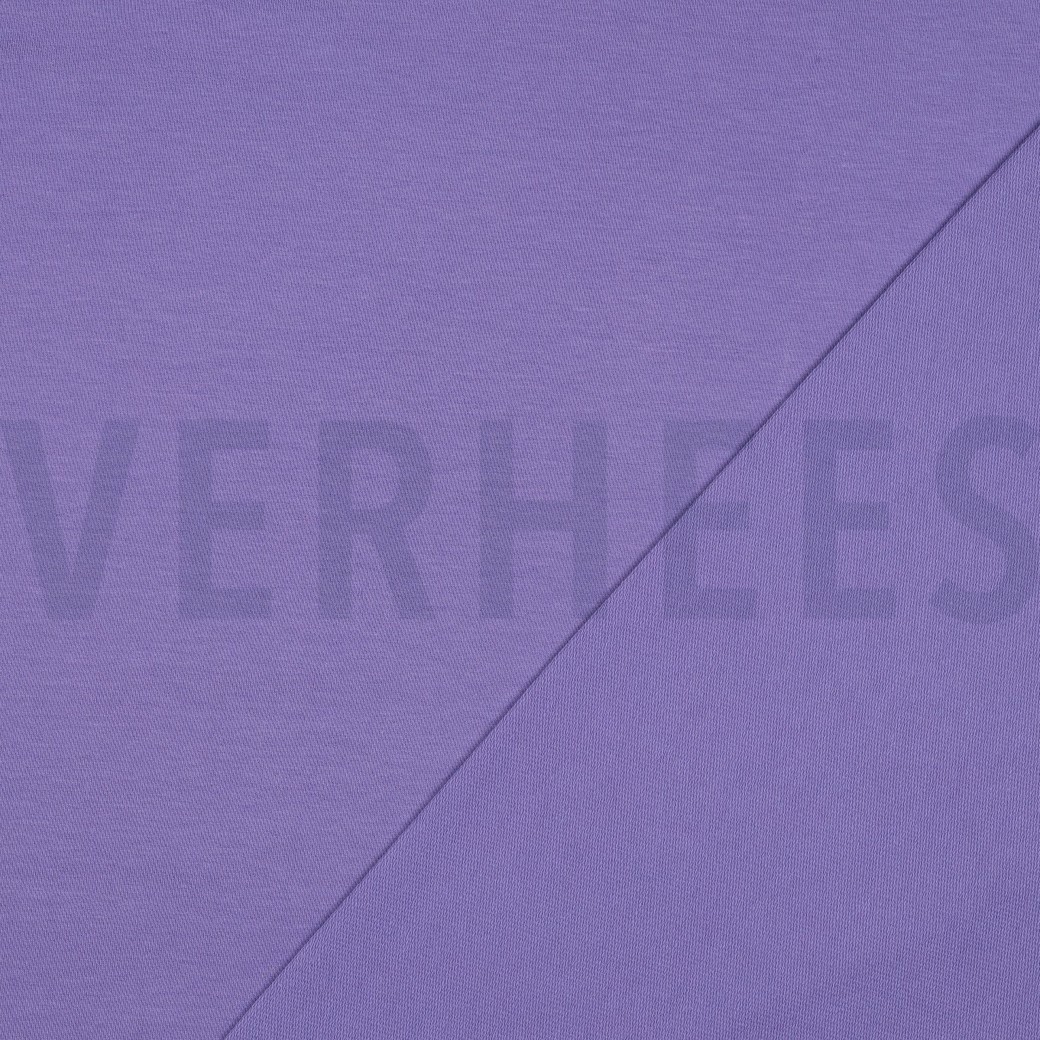 FRENCH TERRY GOTS DARK LAVENDER #4