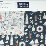 POPLIN DIGITAL MARITIME WHITE (thumbnail) #4