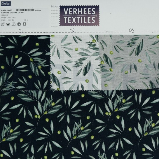 CANVAS DIGITAL OLIVEN HELLGRAU #7