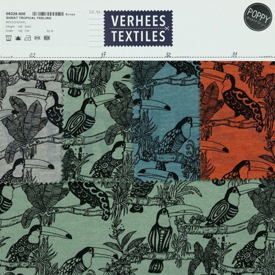 SWEAT TROPISCH GEVOEL TERRACOTTA #7