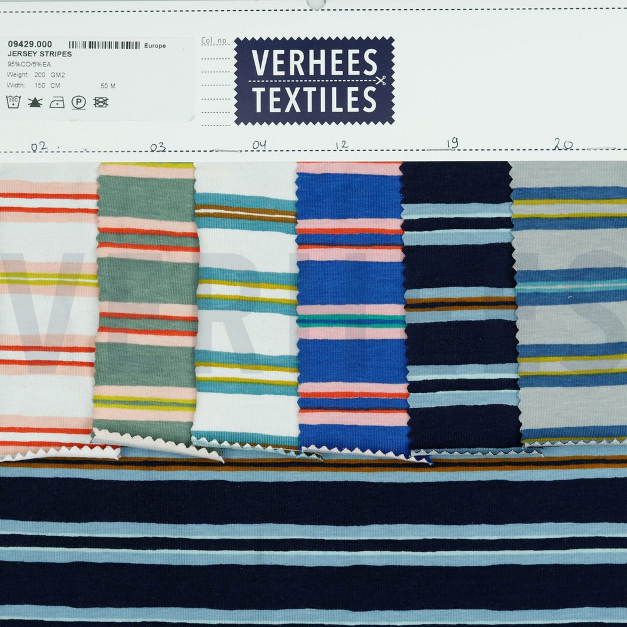 JERSEY STRIPES COBALT (high resolution) #4