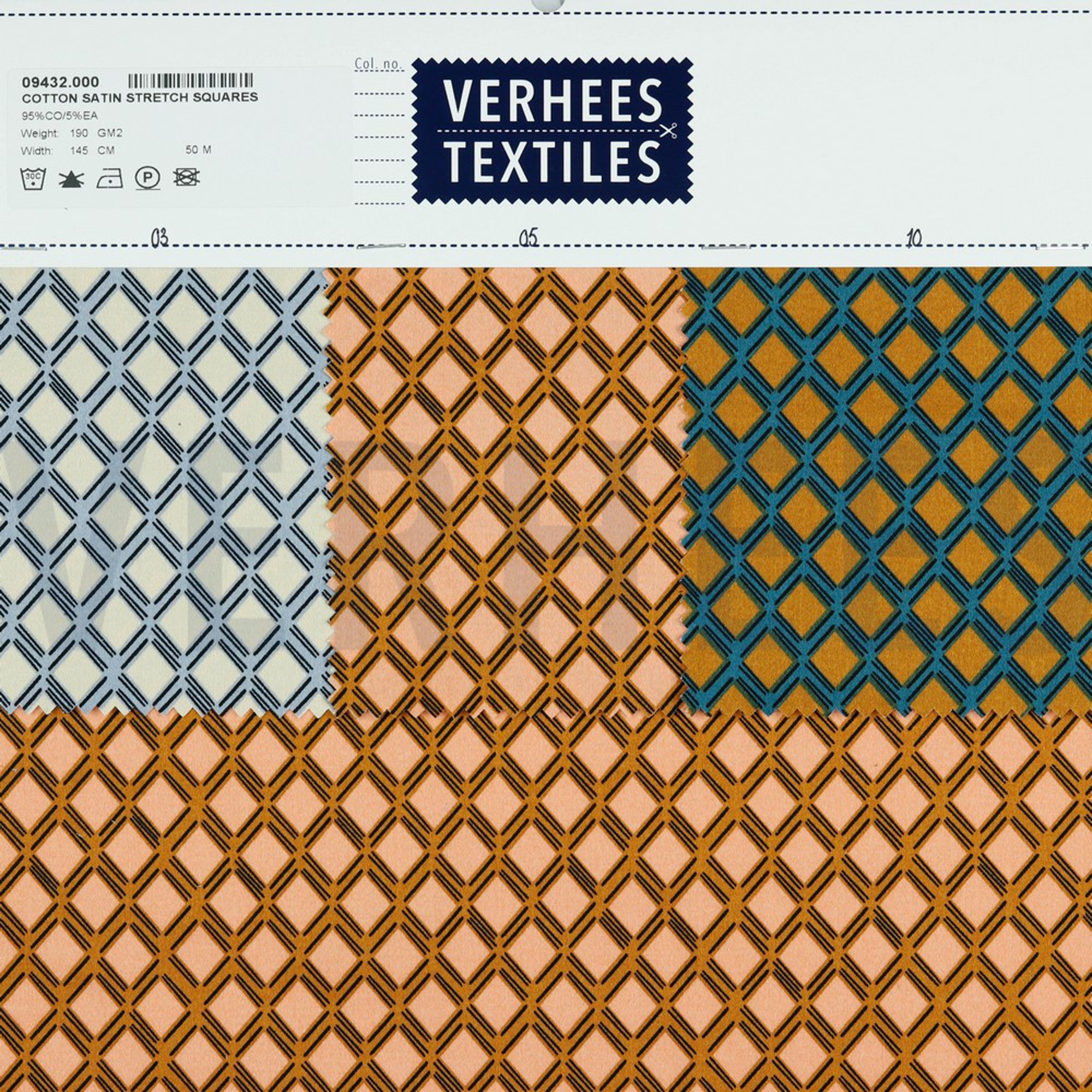 COTTON SATIN STRETCH SQUARES BABY BLUE (high resolution) #4